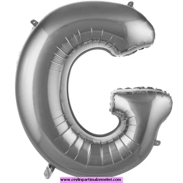 G Gümüş Folyo Balon